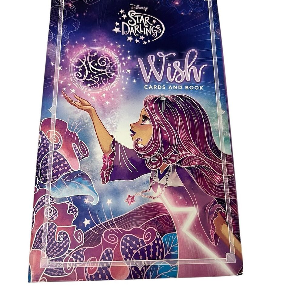 Disney Star Darlings Wish Cards & Book Set Ages 4 and up Fantasy Box Set